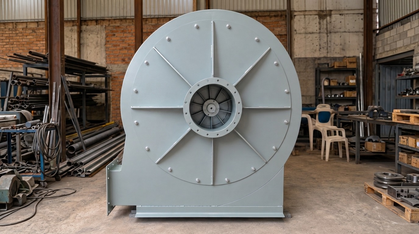 Ventilador centrífugo de alta eficiencia para recolección de polvos